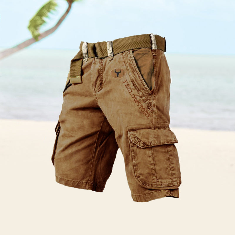 Jakob | Vielseitige, stilvolle Cargo-Shorts für Männer