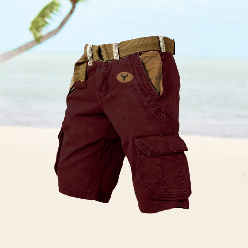 Jakob | Vielseitige, stilvolle Cargo-Shorts für Männer