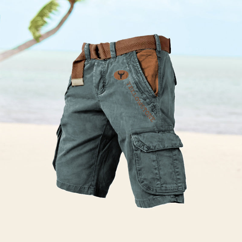Jakob | Vielseitige, stilvolle Cargo-Shorts für Männer