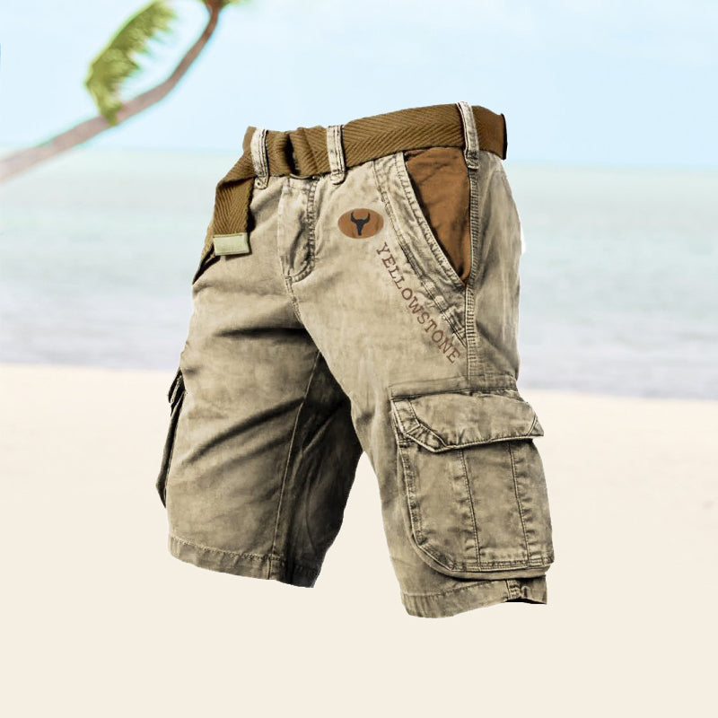 Jakob | Vielseitige, stilvolle Cargo-Shorts für Männer
