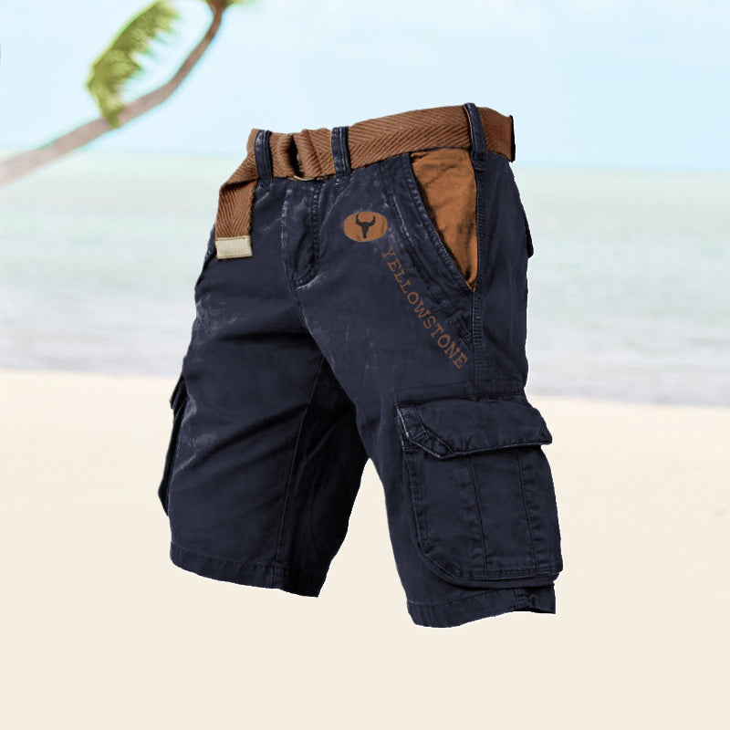 Jakob | Vielseitige, stilvolle Cargo-Shorts für Männer
