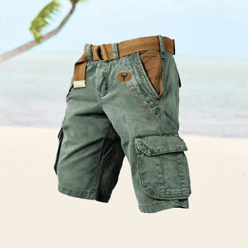 Jakob | Vielseitige, stilvolle Cargo-Shorts für Männer