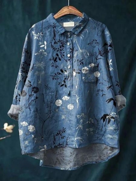 Donna | Bluse mit Blumenmuster für Frauen