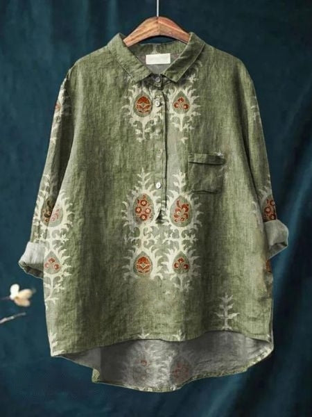 Donna | Bluse mit Blumenmuster für Frauen