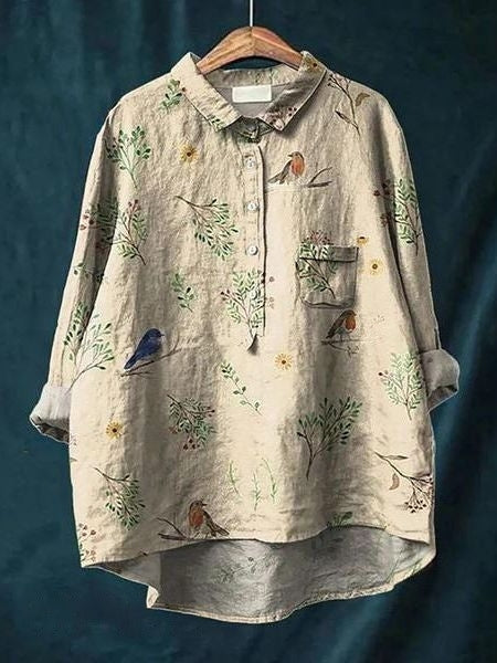Donna | Bluse mit Blumenmuster für Frauen