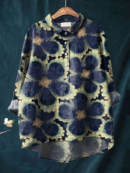 Donna | Bluse mit Blumenmuster für Frauen