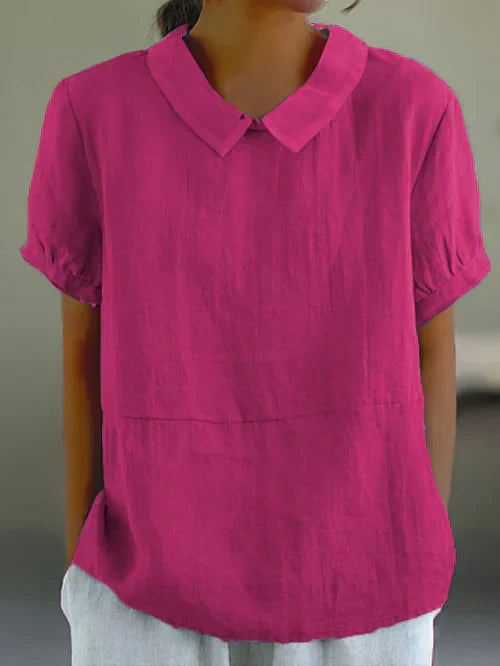 Amalie | Freizeitbluse mit Puffärmeln für Frauen