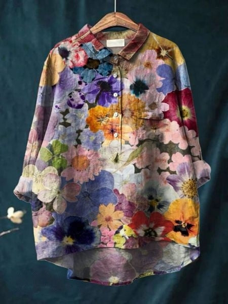 Donna | Bluse mit Blumenmuster für Frauen