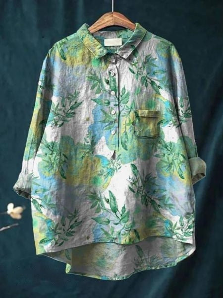 Donna | Bluse mit Blumenmuster für Frauen