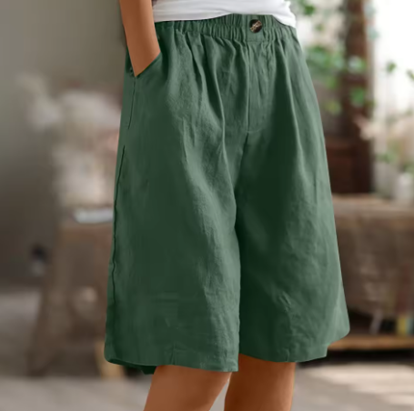 Jule | Bequeme, atmungsaktive Leinen-Shorts für den Sommer