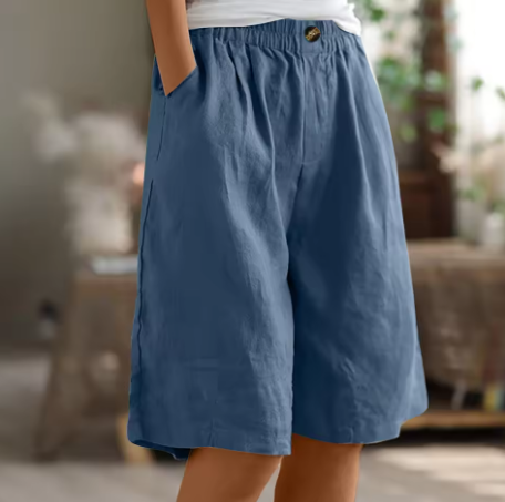 Jule | Bequeme, atmungsaktive Leinen-Shorts für den Sommer