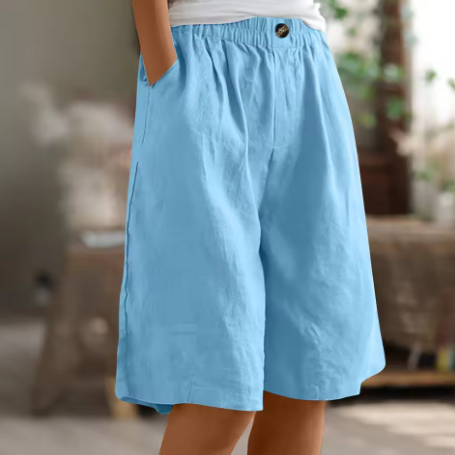 Jule | Bequeme, atmungsaktive Leinen-Shorts für den Sommer
