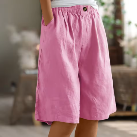 Jule | Bequeme, atmungsaktive Leinen-Shorts für den Sommer