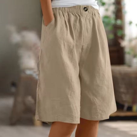Jule | Bequeme, atmungsaktive Leinen-Shorts für den Sommer