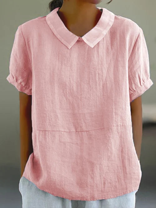 Amalie | Freizeitbluse mit Puffärmeln für Frauen