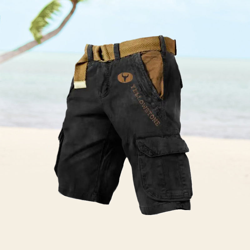 Jakob | Vielseitige, stilvolle Cargo-Shorts für Männer