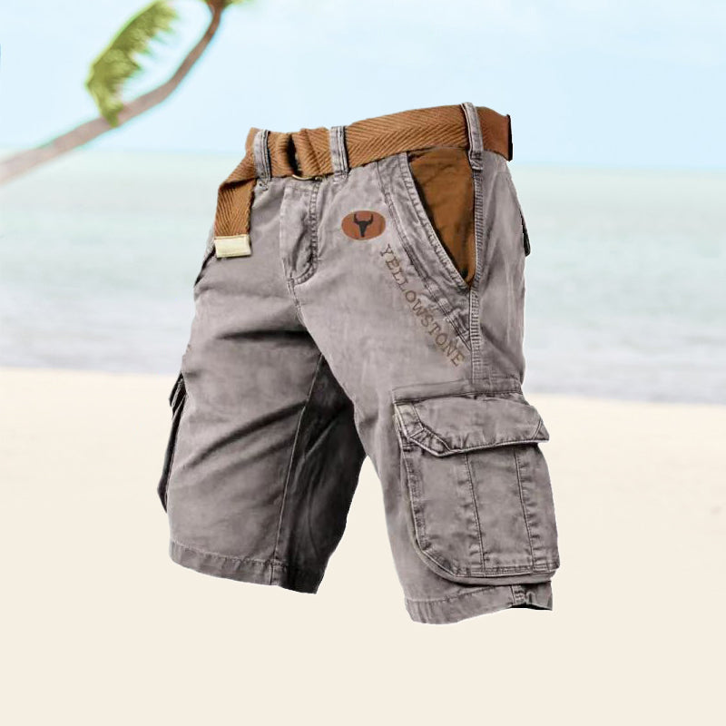 Jakob | Vielseitige, stilvolle Cargo-Shorts für Männer