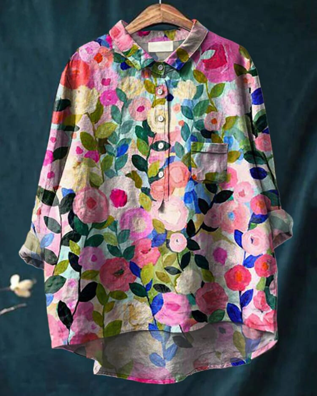 Donna | Bluse mit Blumenmuster für Frauen