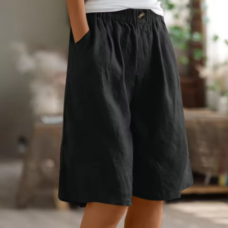 Jule | Bequeme, atmungsaktive Leinen-Shorts für den Sommer