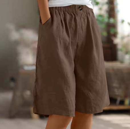 Jule | Bequeme, atmungsaktive Leinen-Shorts für den Sommer