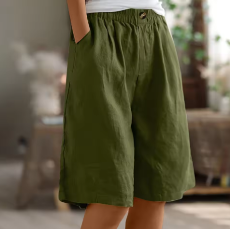 Jule | Bequeme, atmungsaktive Leinen-Shorts für den Sommer